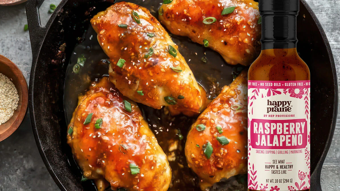 Image of Raspberry Jalapeno Glazed Chicken