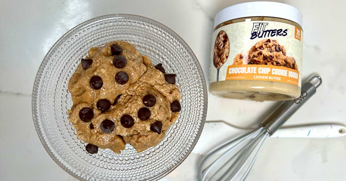 Fit Butters Edible Chocolate Chip Cookie Dough