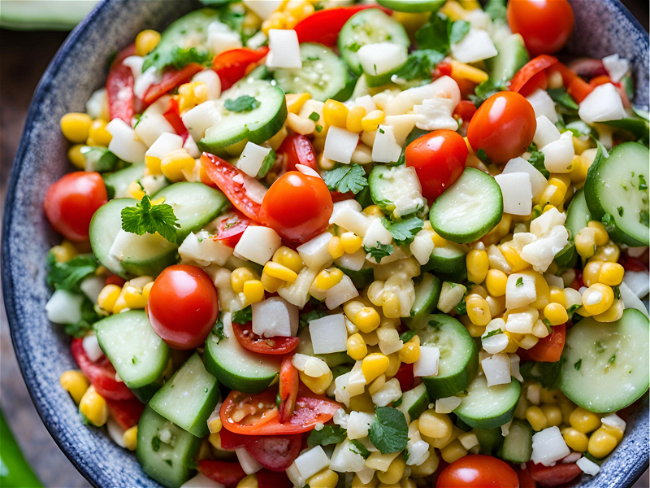 Image of Jalepeño Mint Chopped Salad