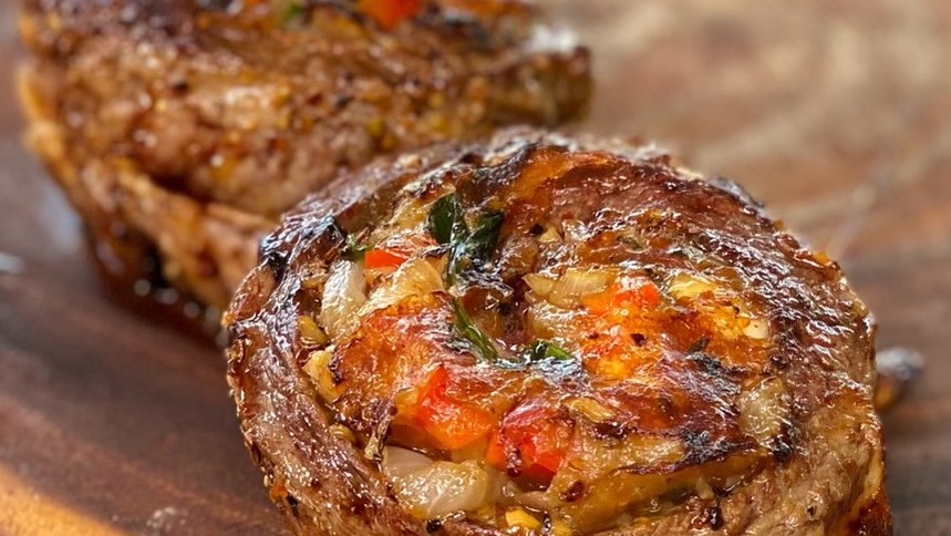 Image of Provolone Skirt Steak Pinwheels