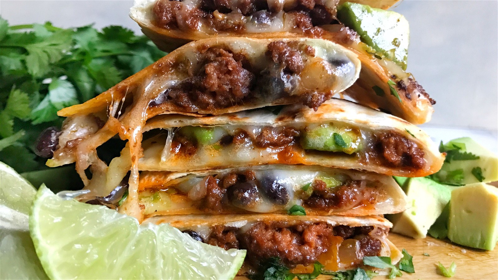 Image of Lactose-Free Beef Quesadilla