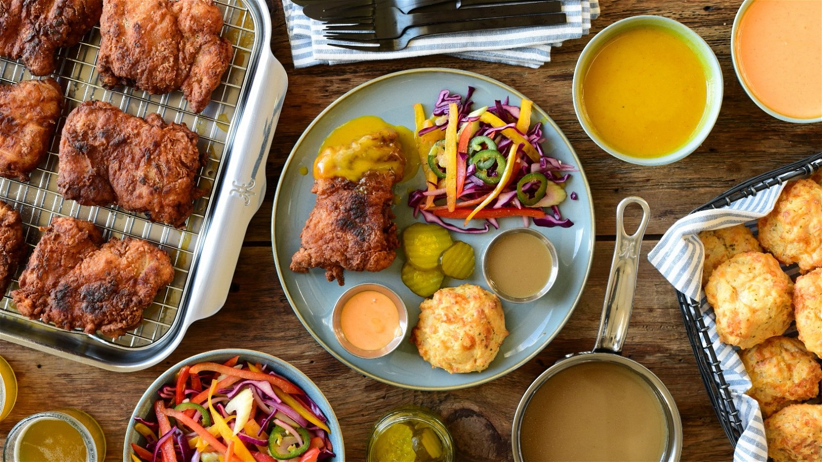 Image of Dennis's Spicy Buttermilk Fried Chicken