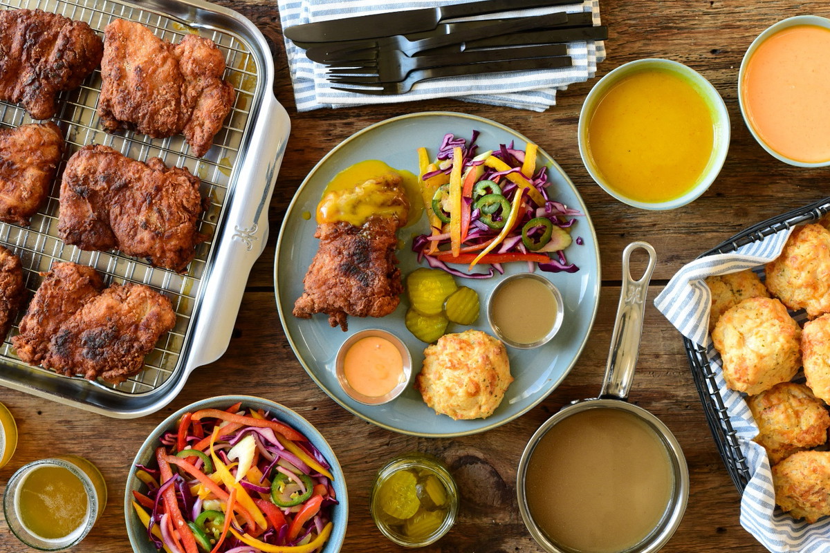 Dennis's Spicy Buttermilk Fried Chicken