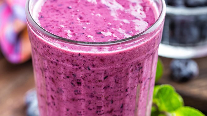 Image of Purple smoothie