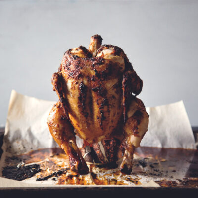 Root Beer Can Chicken