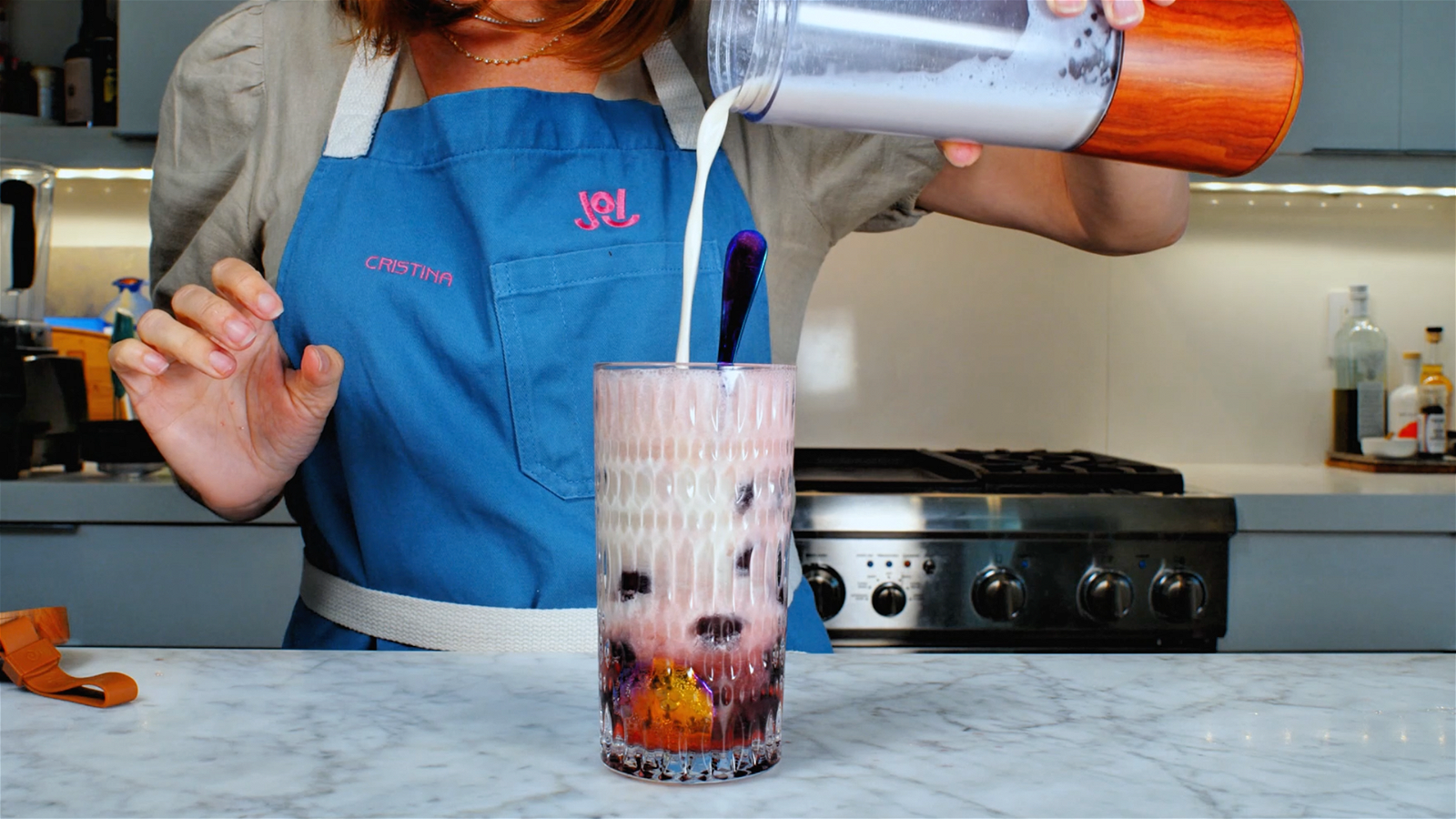 Image of Refreshing Cherry Vanilla Dirty Soda Recipe (Dairy-Free, Almond Milk, Oat Milk)