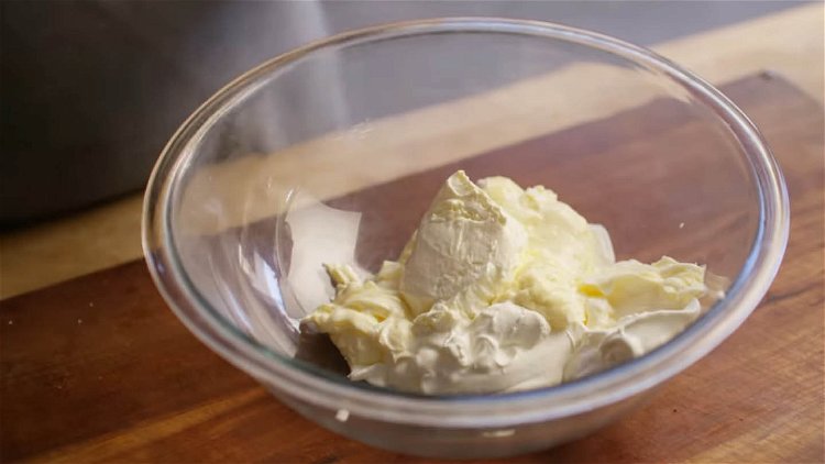 Image of Whisk the cream cheese, mayo, sour cream, lemon juice and...