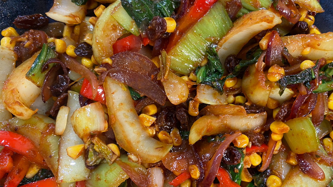 Barbecue-Wokgemüse