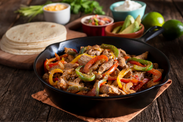 Image of Grilled Turkey Fajitas Recipe