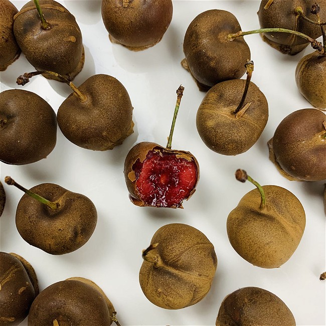 Image of CAROB COVERED CHERRIES