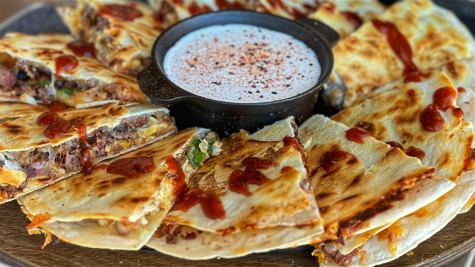 Image of Texas Brisket Breakfast Quesadillas