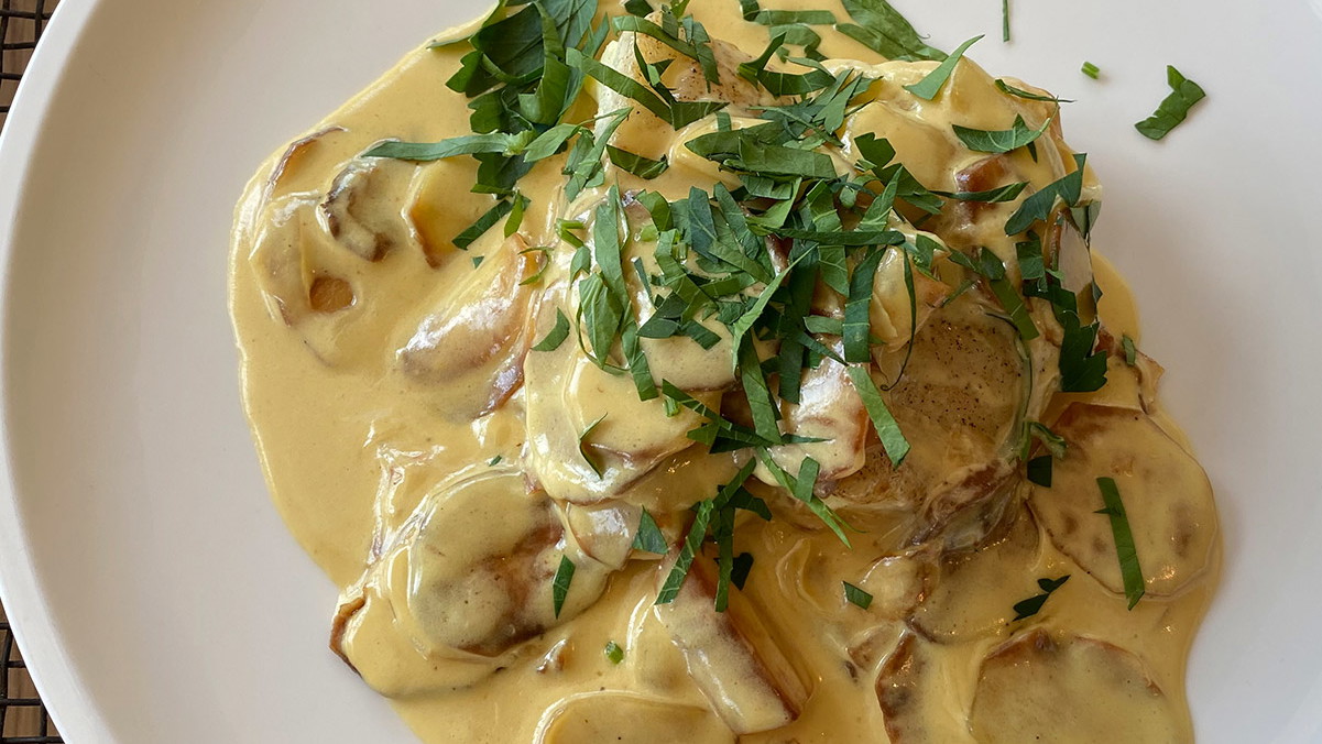 Fischfilet mit Bratkartoffeln