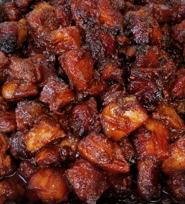 Smoked belly bombs