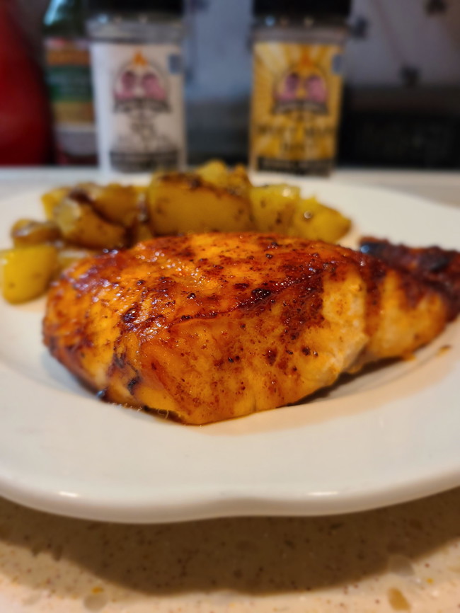 Image of Sweet Maple Dust Salmon (Air Fryer)