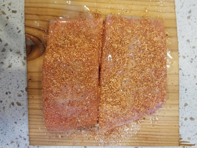 Image of Cedar Plank Maple Glazed Salmon