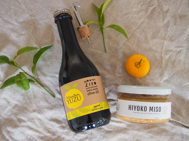 Image of yuzu miso dressing