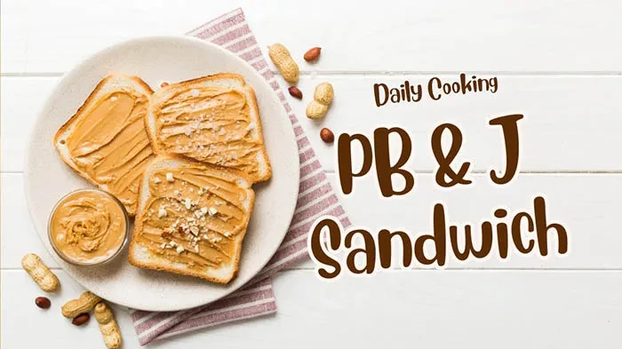 Image of A nutrient-packed PB&J breakfast sandwich