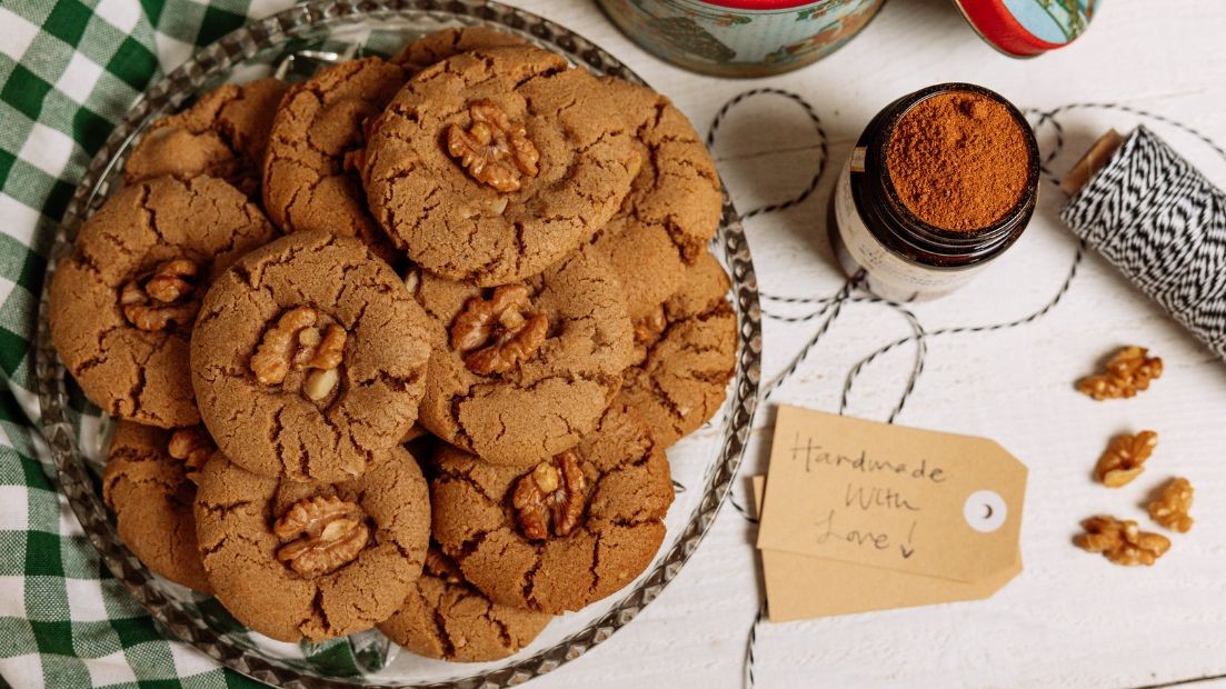 Image of Christmas Walnut Cookies