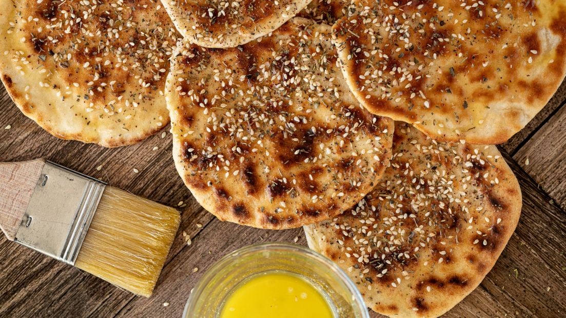 Image of Spiced Yoghurt Flatbread