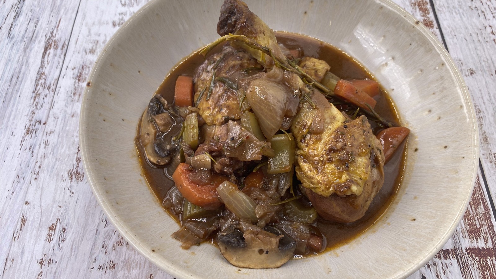 Klassisches Coq au Vin