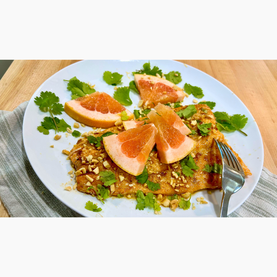 Spicy Grapefruit Salmon