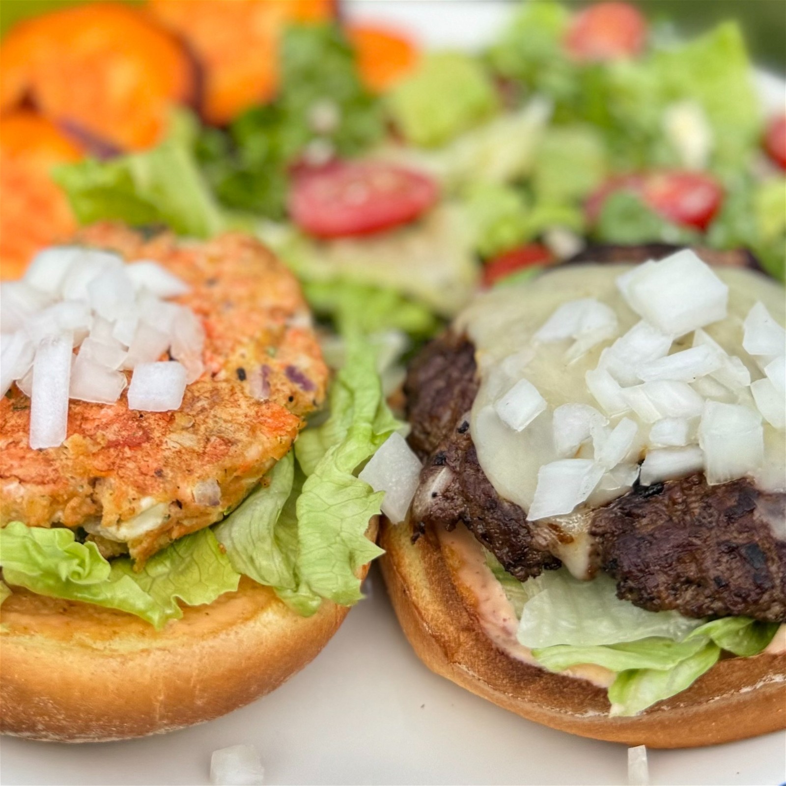 Caps Classic Salmon フライリール サーモンクラシック Surf and Turf Smash Burgers – Premier Catch