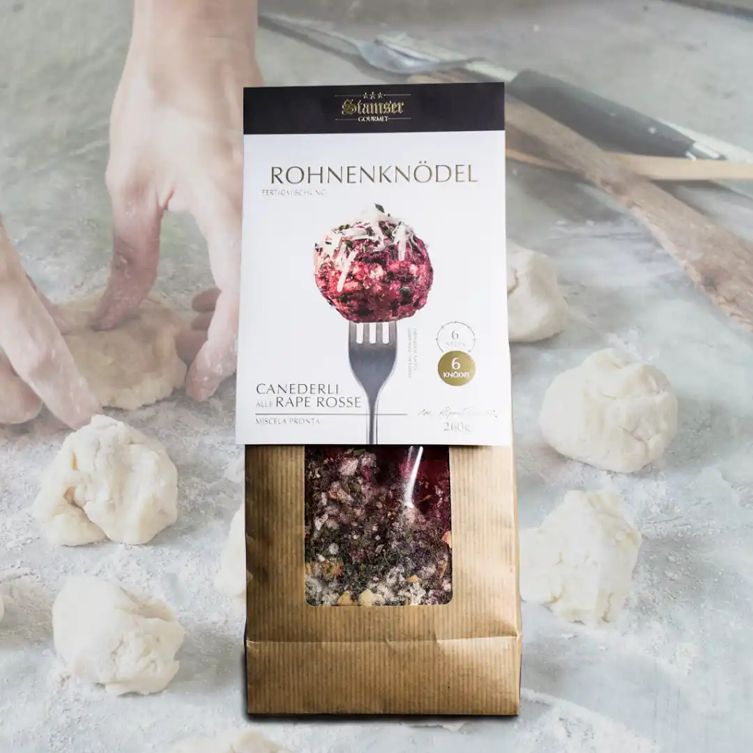 Canederli alla barbabietola altoatesini (miscela pronta)