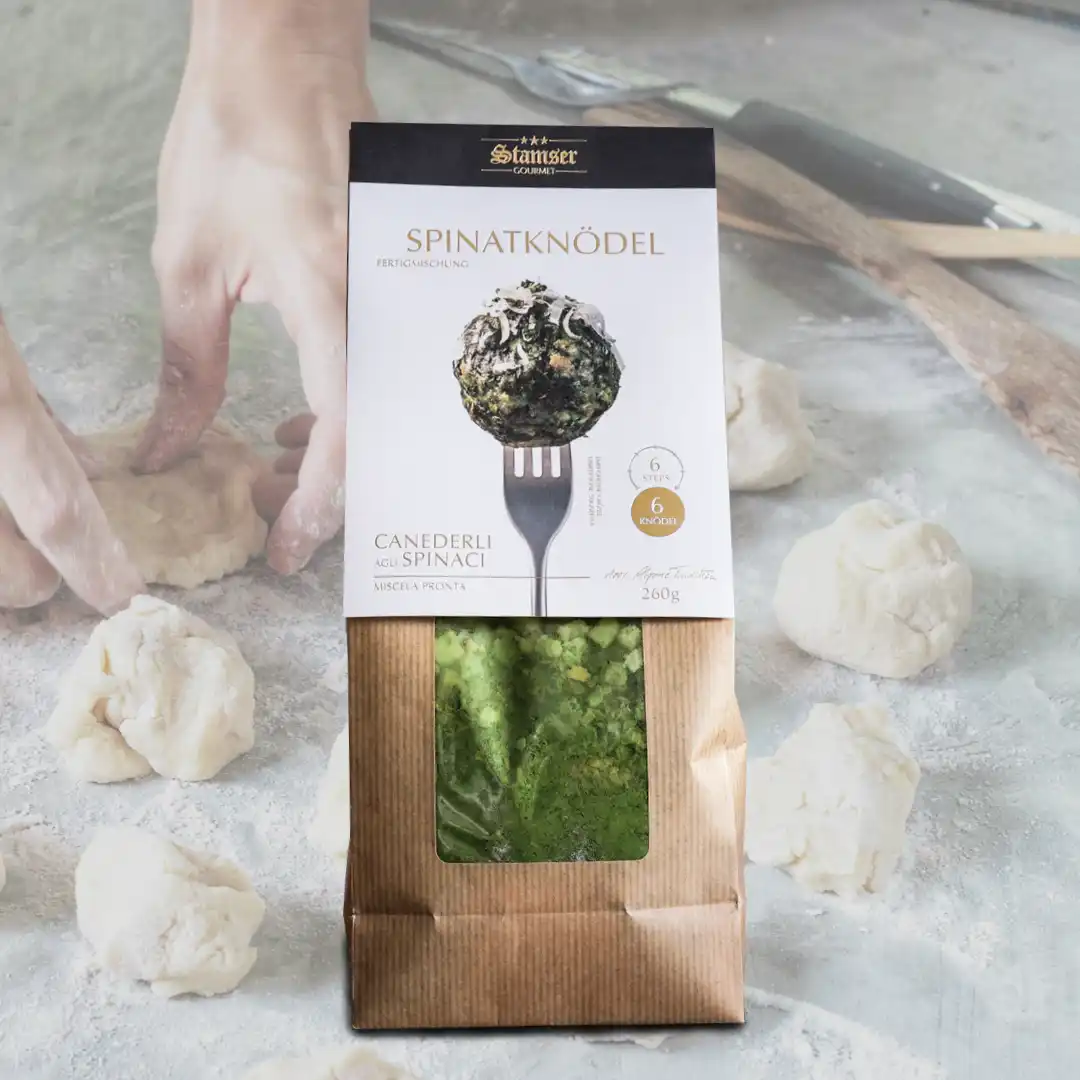 Canederli agli spinaci altoatesini (miscela pronta)