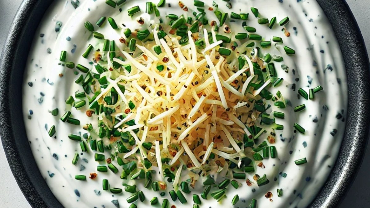 Pesto Yogurt Dip