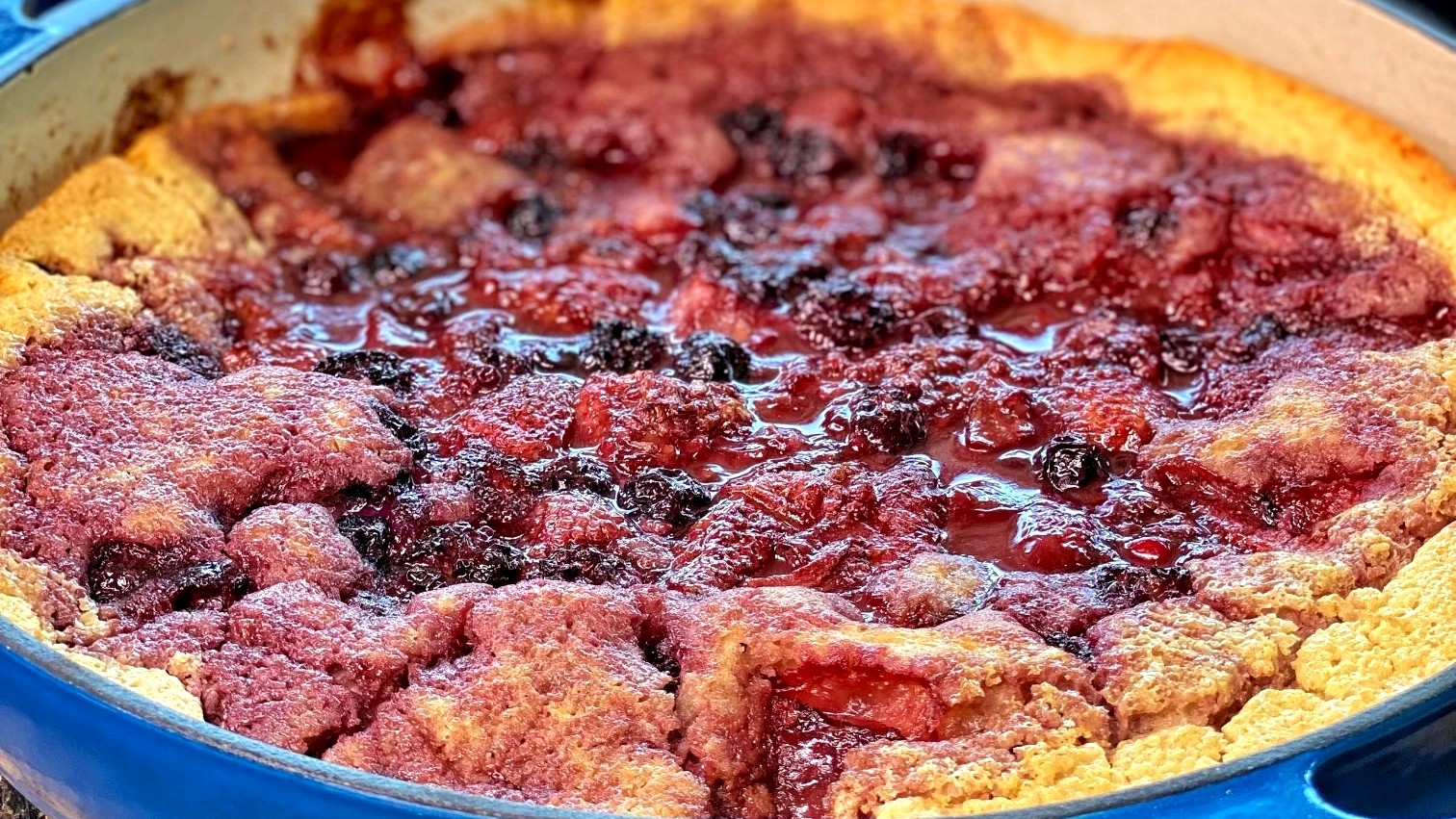 Image of Smoked Berry Cobbler