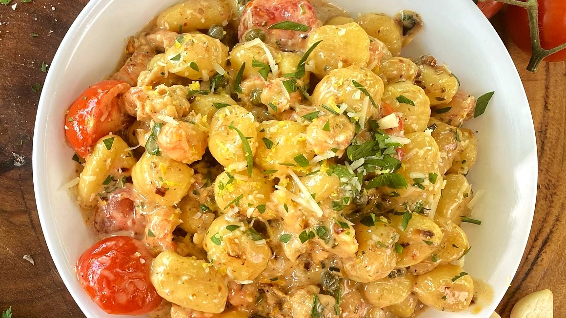 Image of Lemon Caper Langoustine Gnocchi