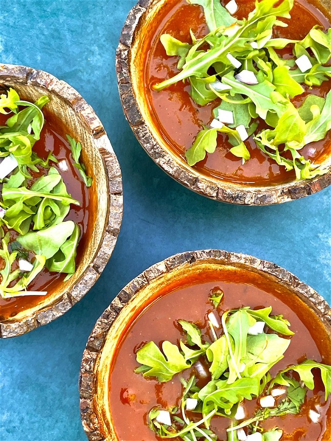 Image of Tomato White Bean Soup with Ginger