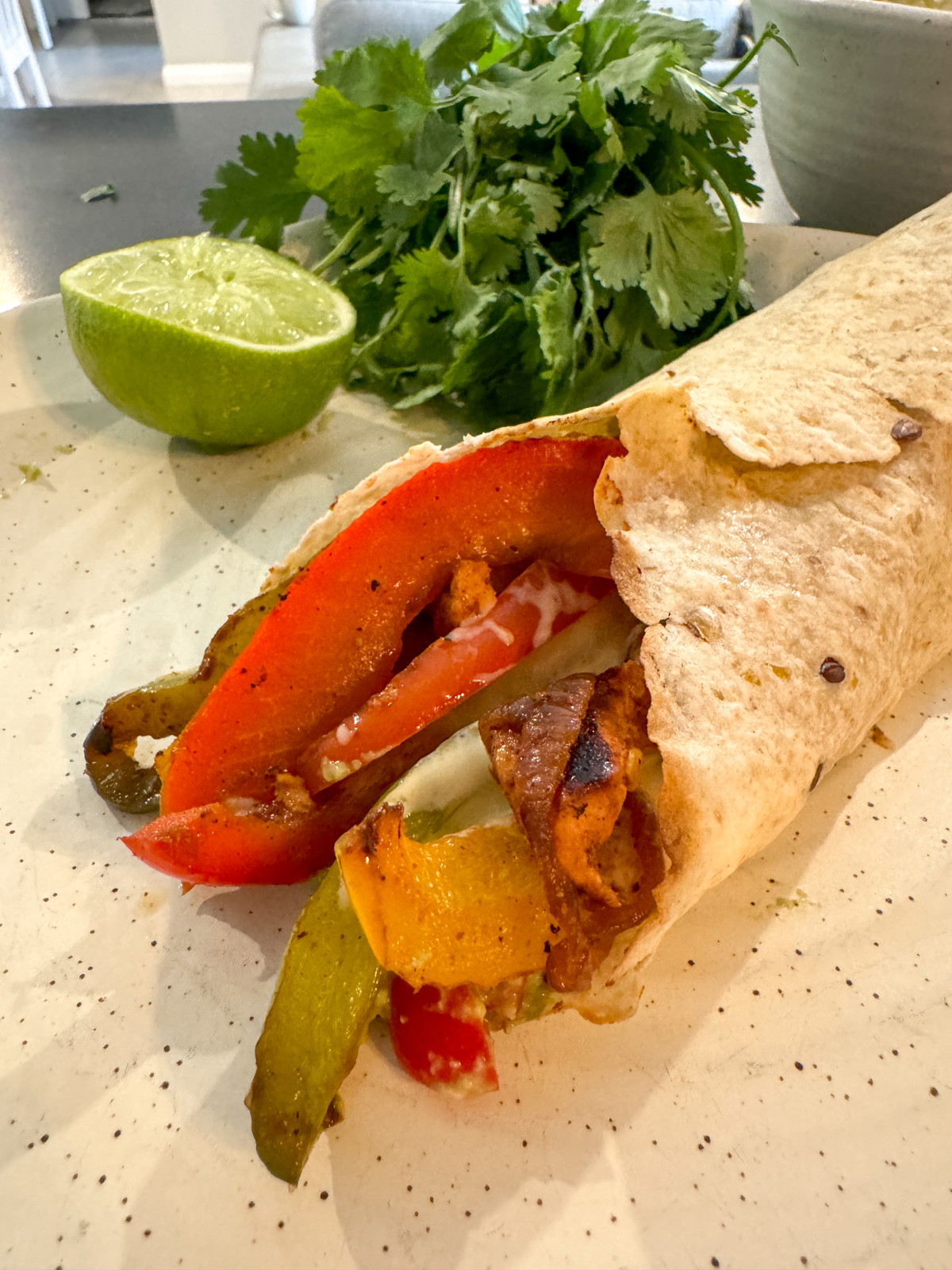 Chicken Fajita Wraps