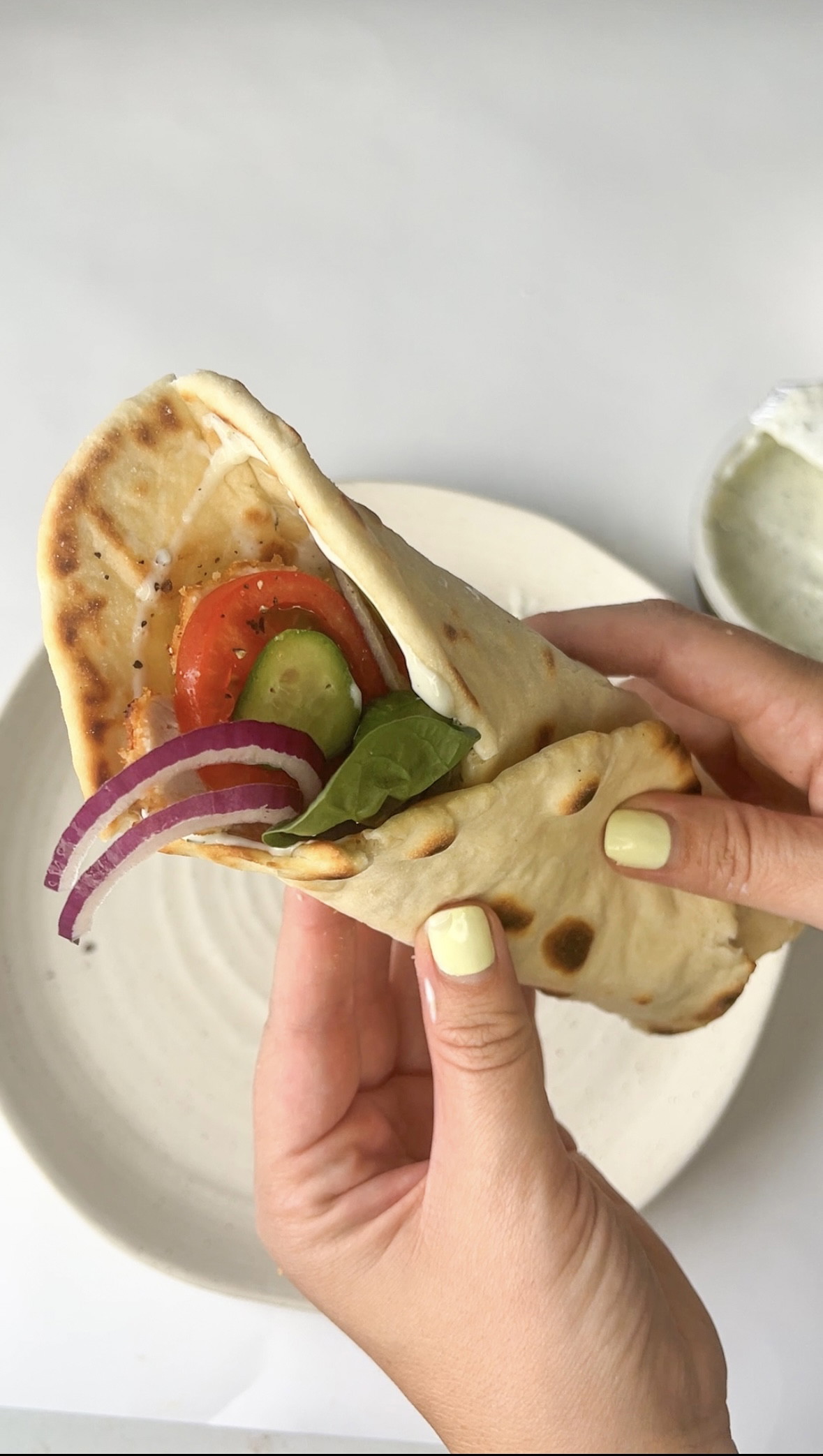 2 Ingredient Gyros Dough