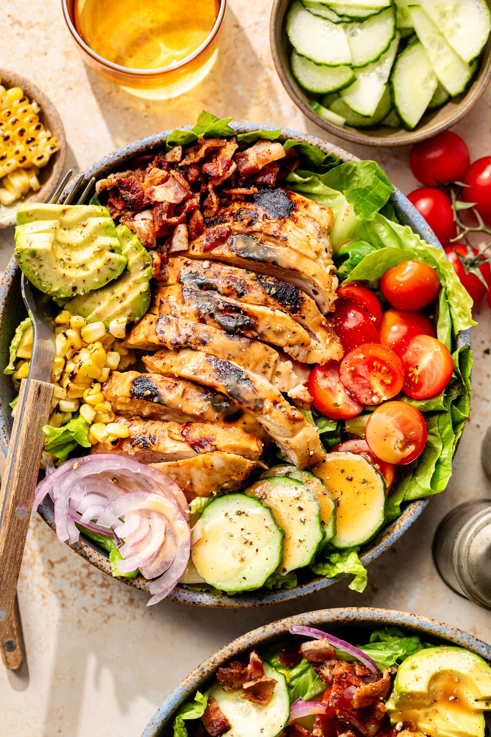 Grilled Honey Dijon Chicken Salad