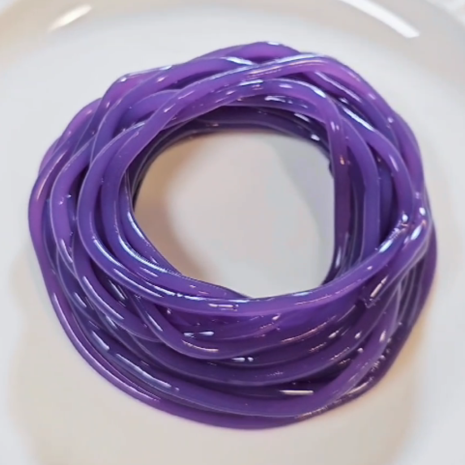 Spaghetti Gluten Free al Cavolo Viola con Agar agar