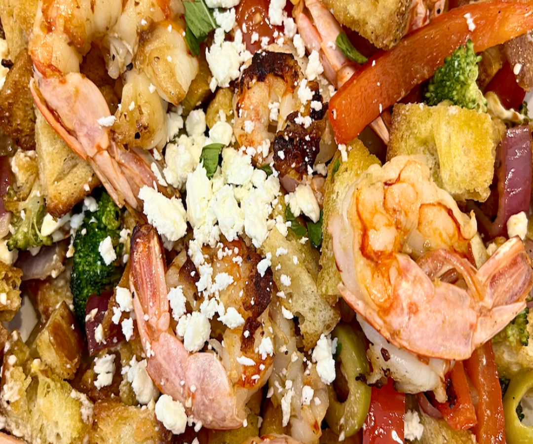 Image of Grilled Shrimp Panzanella