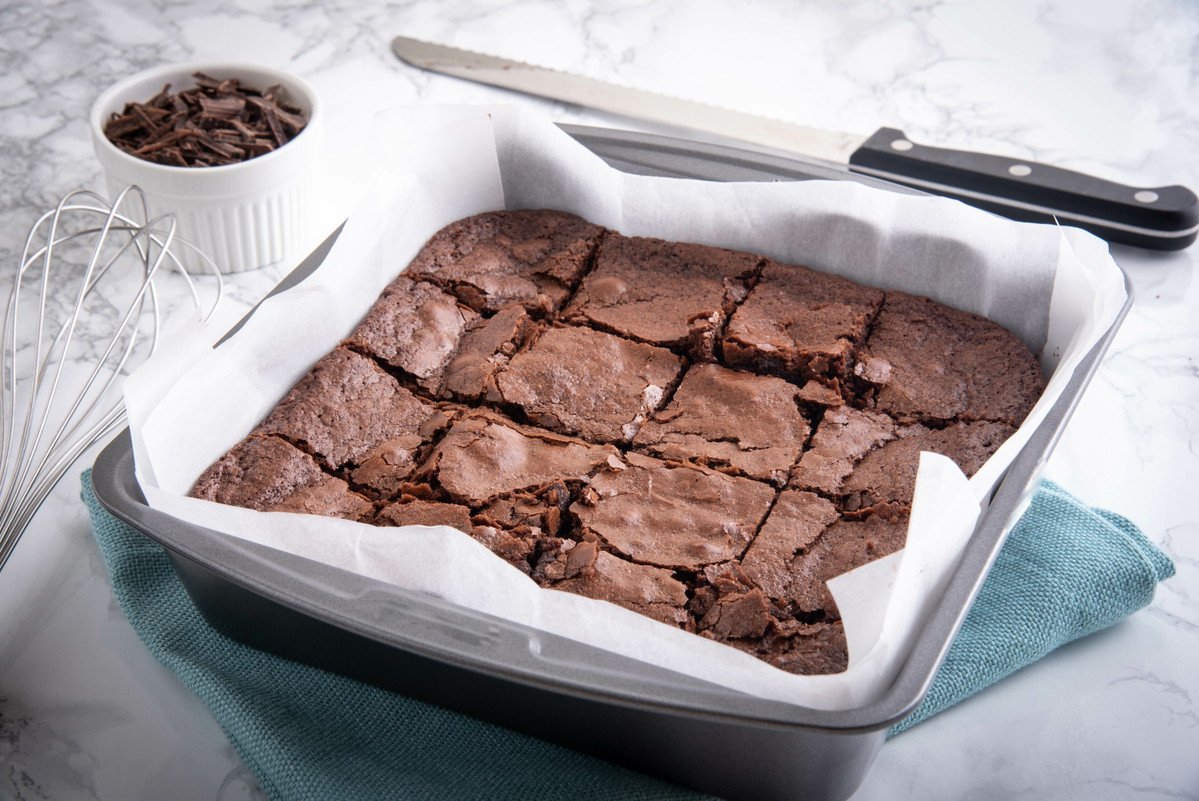 Brownies med kakao