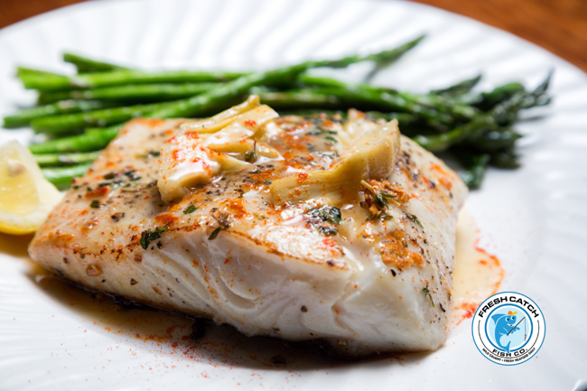 Pan-Seared Snowy Grouper with Lemon Butter Sauce – Fresh Catch Fish Co.