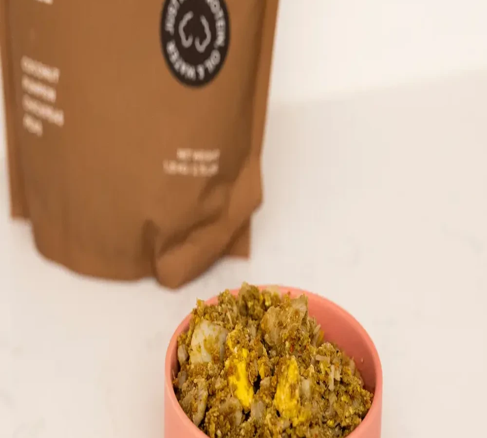 Image of Egg and Fish Meal with Dog Child Meal Mix