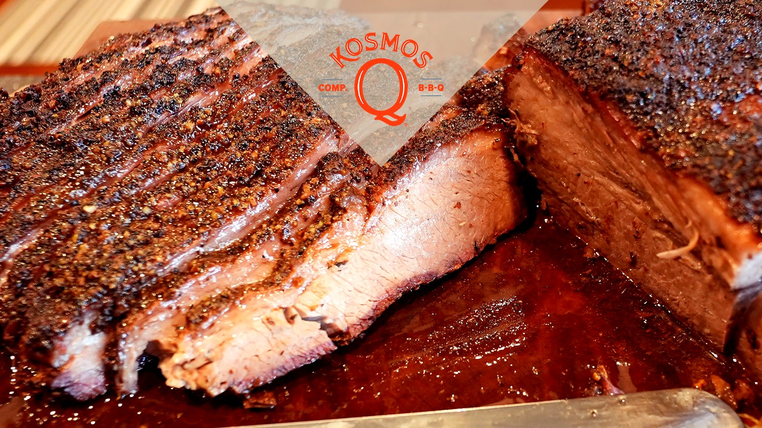 Image of Overnight Brisket on a Pellet Cooker