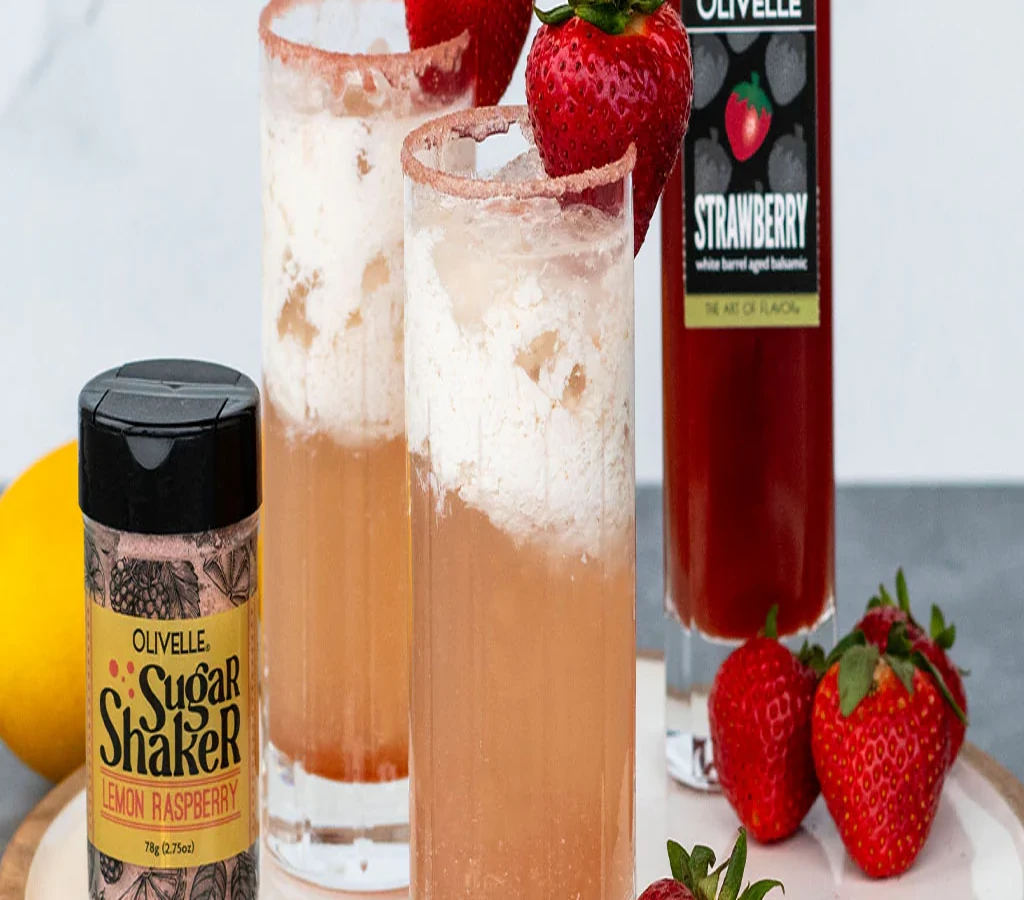 Image of Strawberry Balsamic Cream Soda