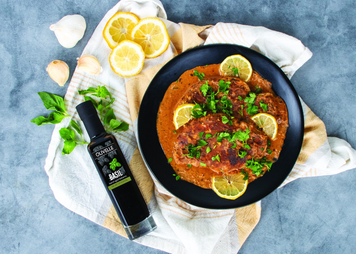 Creamy Lemon Basil Chicken