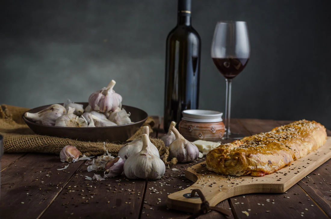 Strudel prosciutto e formaggio