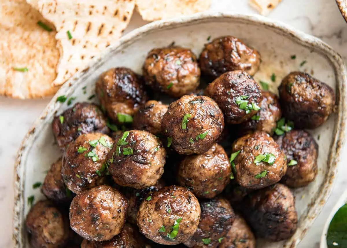 Greek Keftedes (Meatballs)
