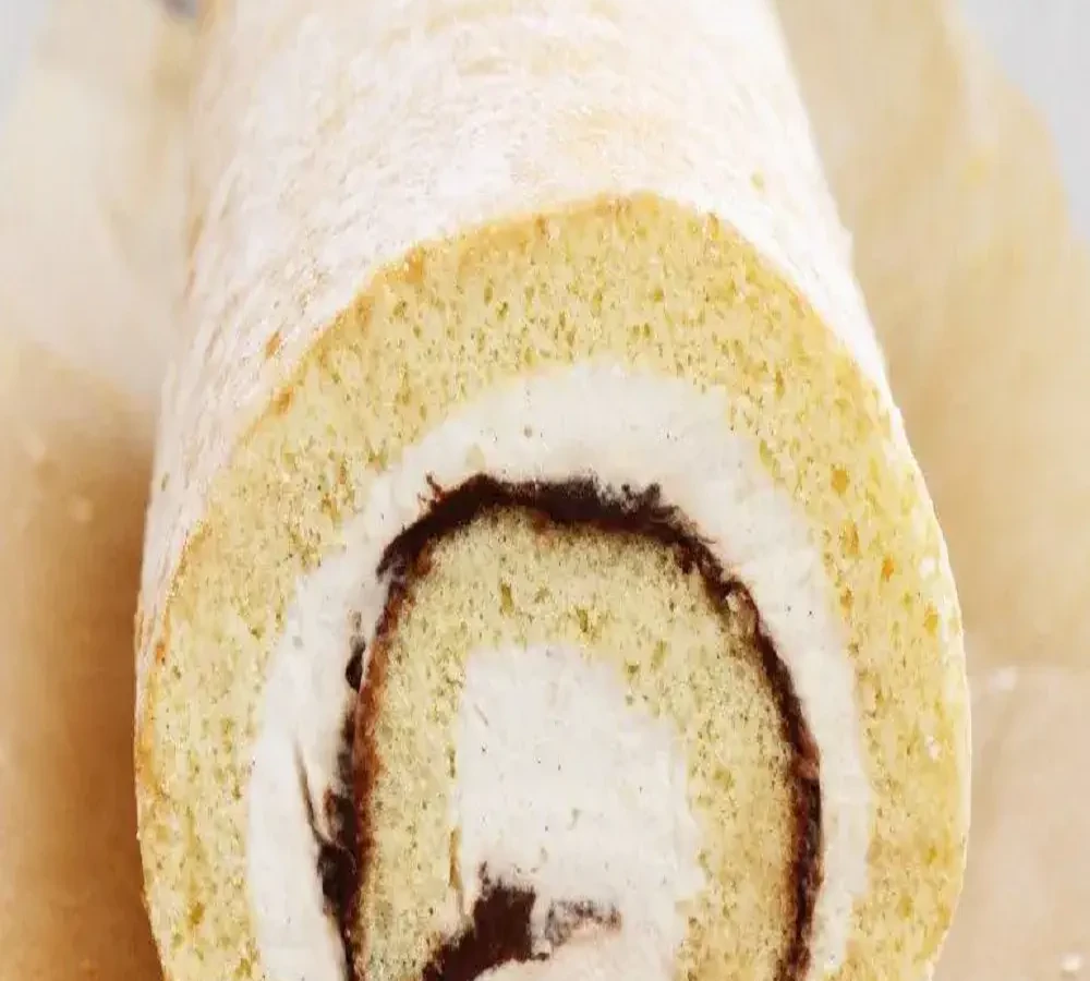 Image of Vanilla Swiss Roll Cake
