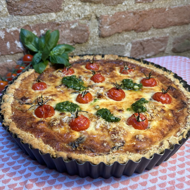 Image of Nduja quiche