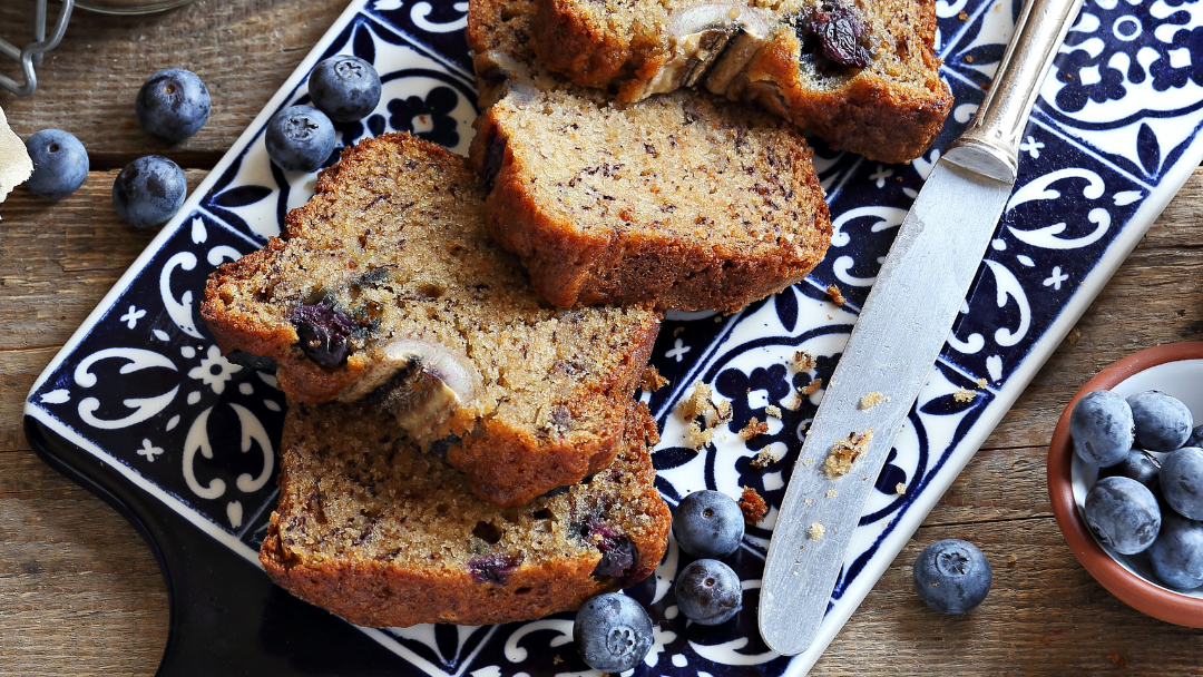 Blueberry Zucchini Bread