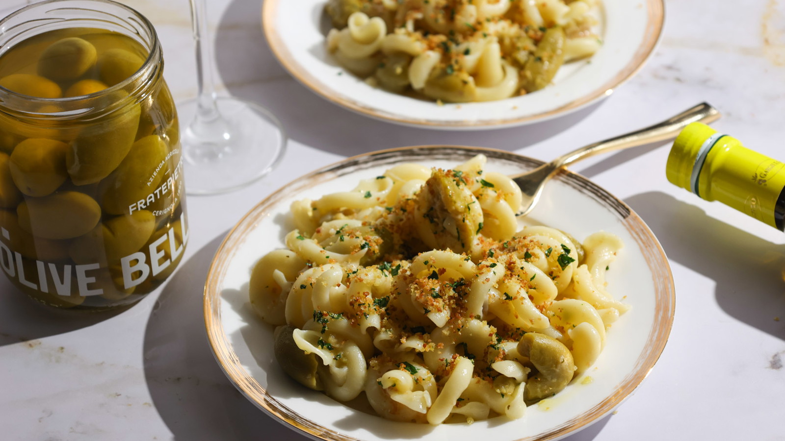 Dirty Martini Pasta-image