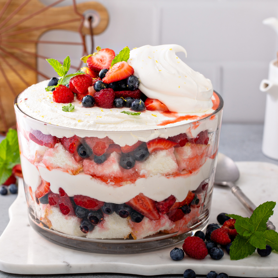 Summer Berry Trifle